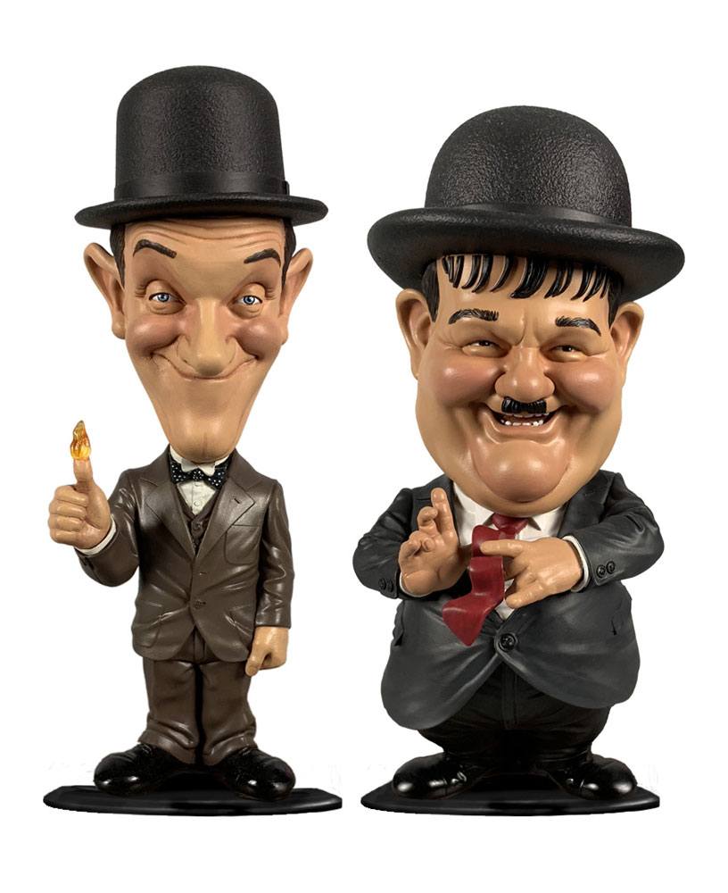 Laurel et Hardy pack 2 Bobble Head Mini Suits 8 cm