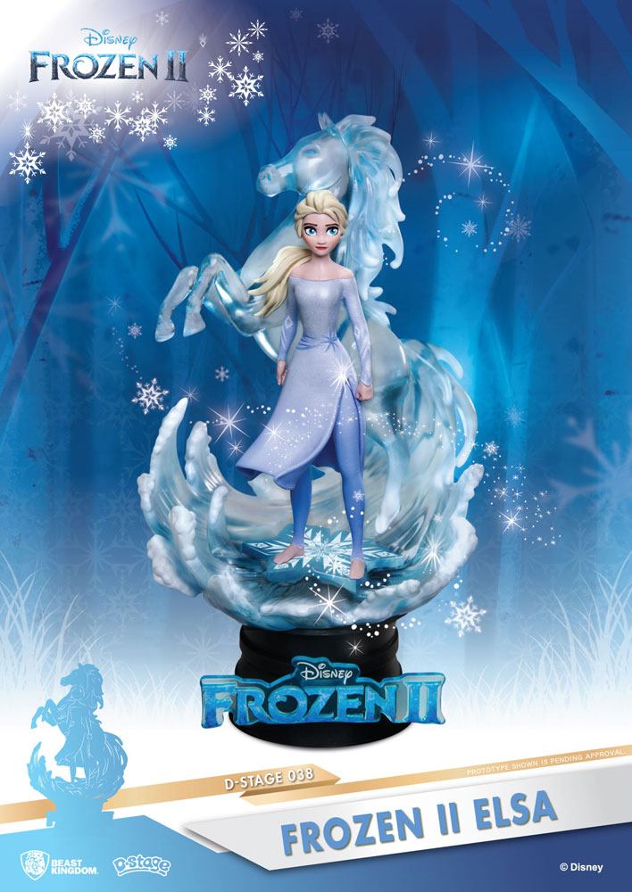 La Reine des neiges 2 diorama PVC D-Stage Elsa 15 cm