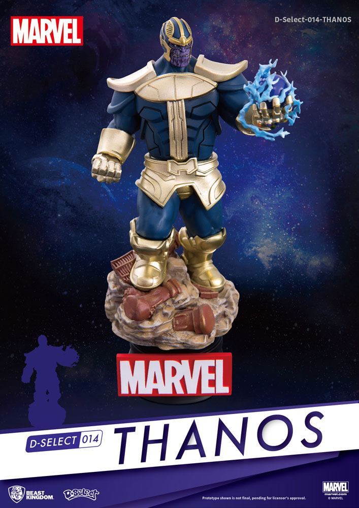 Marvel diorama PVC D-Select Thanos 15 cm