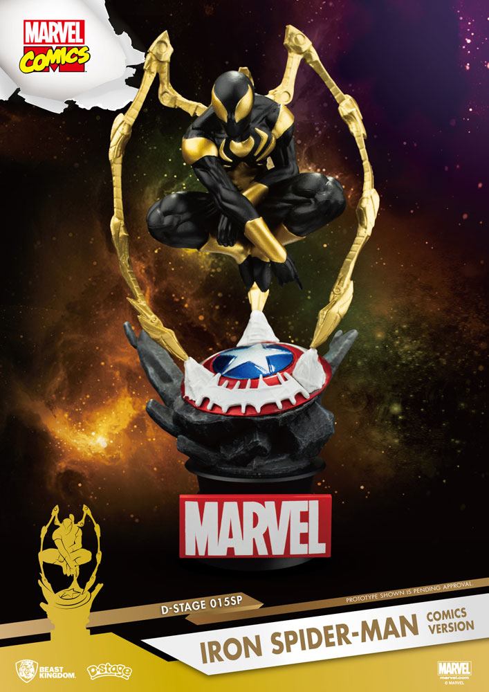 Marvel diorama PVC D-Stage Iron Spider-Man Comic Version 16 cm