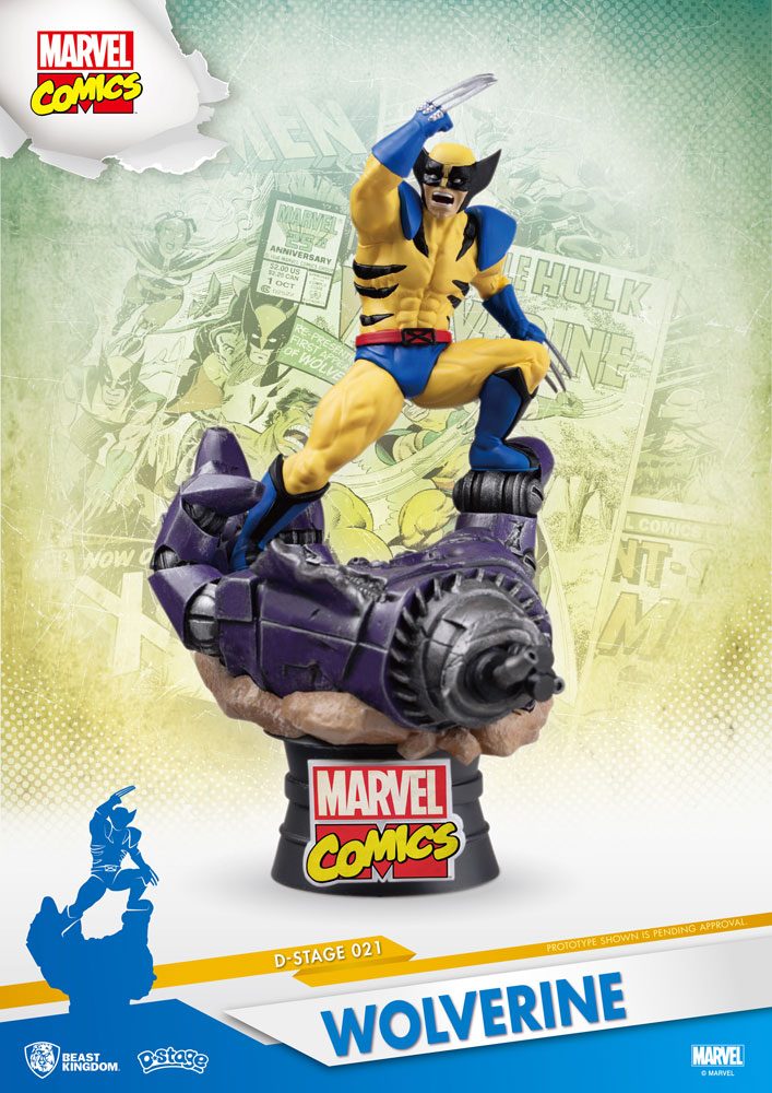 Marvel Comics diorama PVC D-Stage Wolverine 15 cm