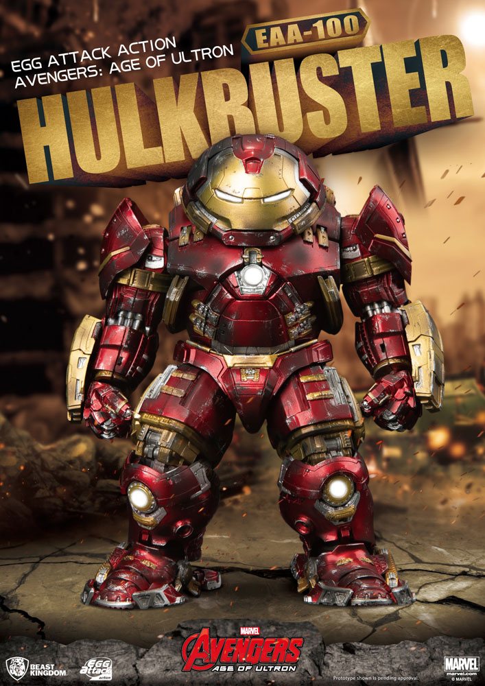 Avengers L\'re d\'Ultron Egg Attack figurine Hulkbuster 21 cm