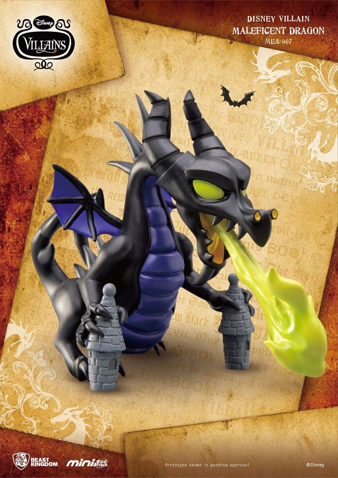 Disney Villains figurine Mini Egg Attack Maleficent Dragon 10 cm
