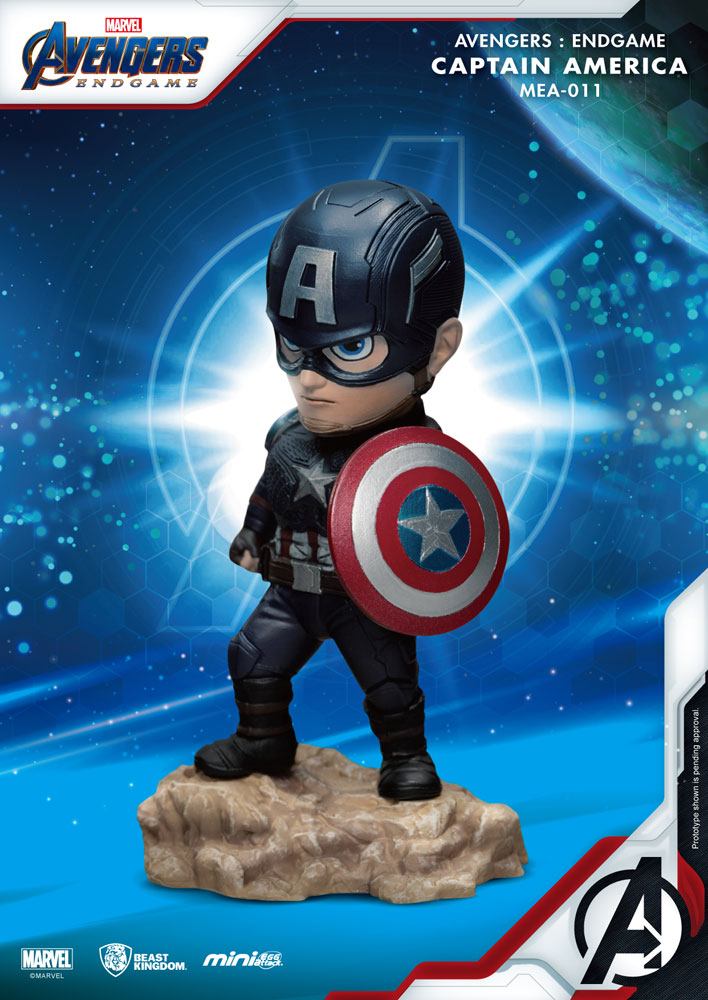 Avengers : Endgame figurine Mini Egg Attack Captain America 7 cm