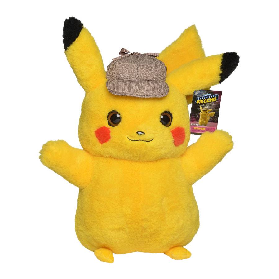 Pokmon : Dtective Pikachu peluche Real Scale Pikachu 41 cm