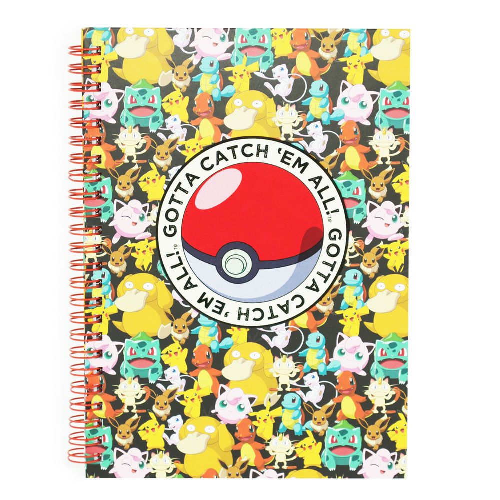 Pokemon cahier  spirale A5 Pikachu