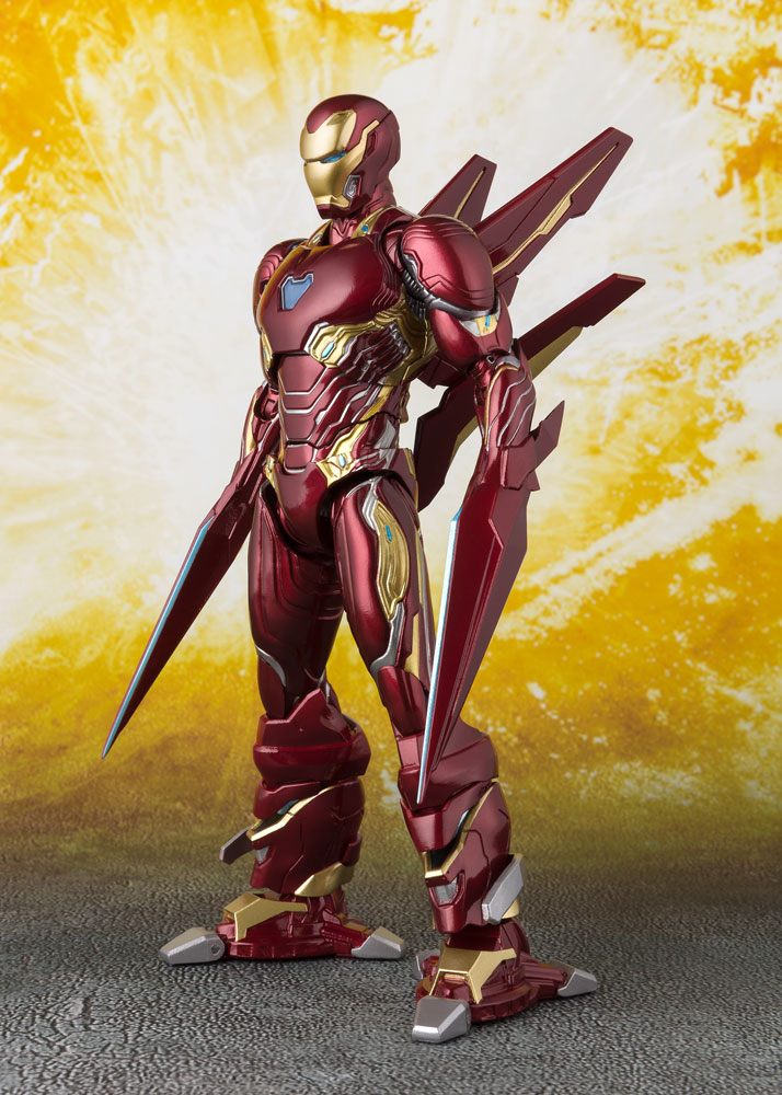 Avengers Infinity War figurine S.H. Figuarts Iron Man MK50 Nano Weapons Tamashii Web Ex. 16 cm