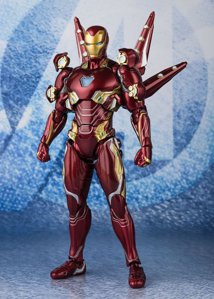 Avengers : Endgame figurine S.H. Figuarts Iron Man MK50 Nano Weapon Set 2 16 cm