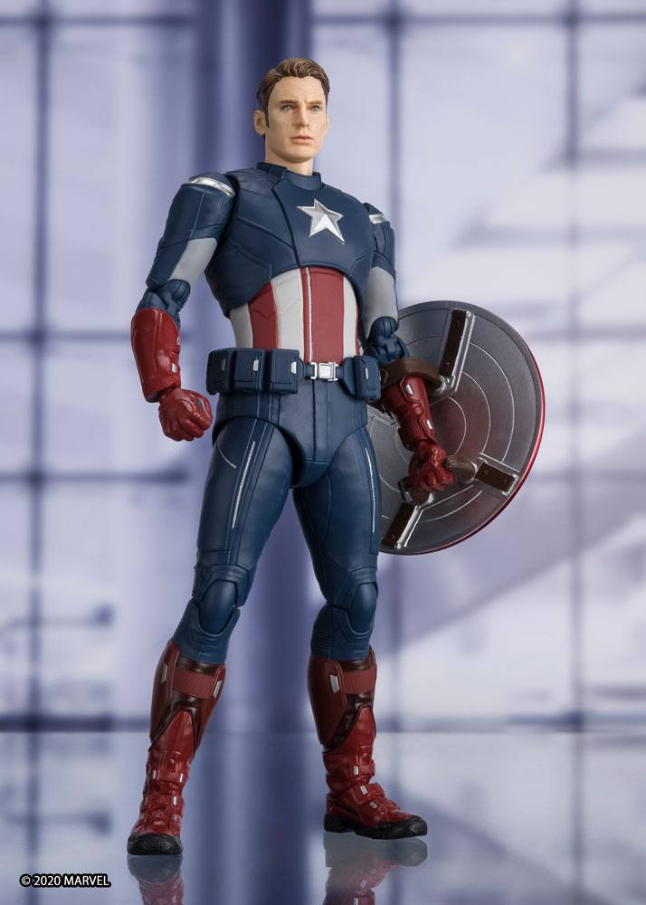 Avengers : Endgame figurine S.H. Figuarts Captain America Cap VS. Cap Edition 15 cm