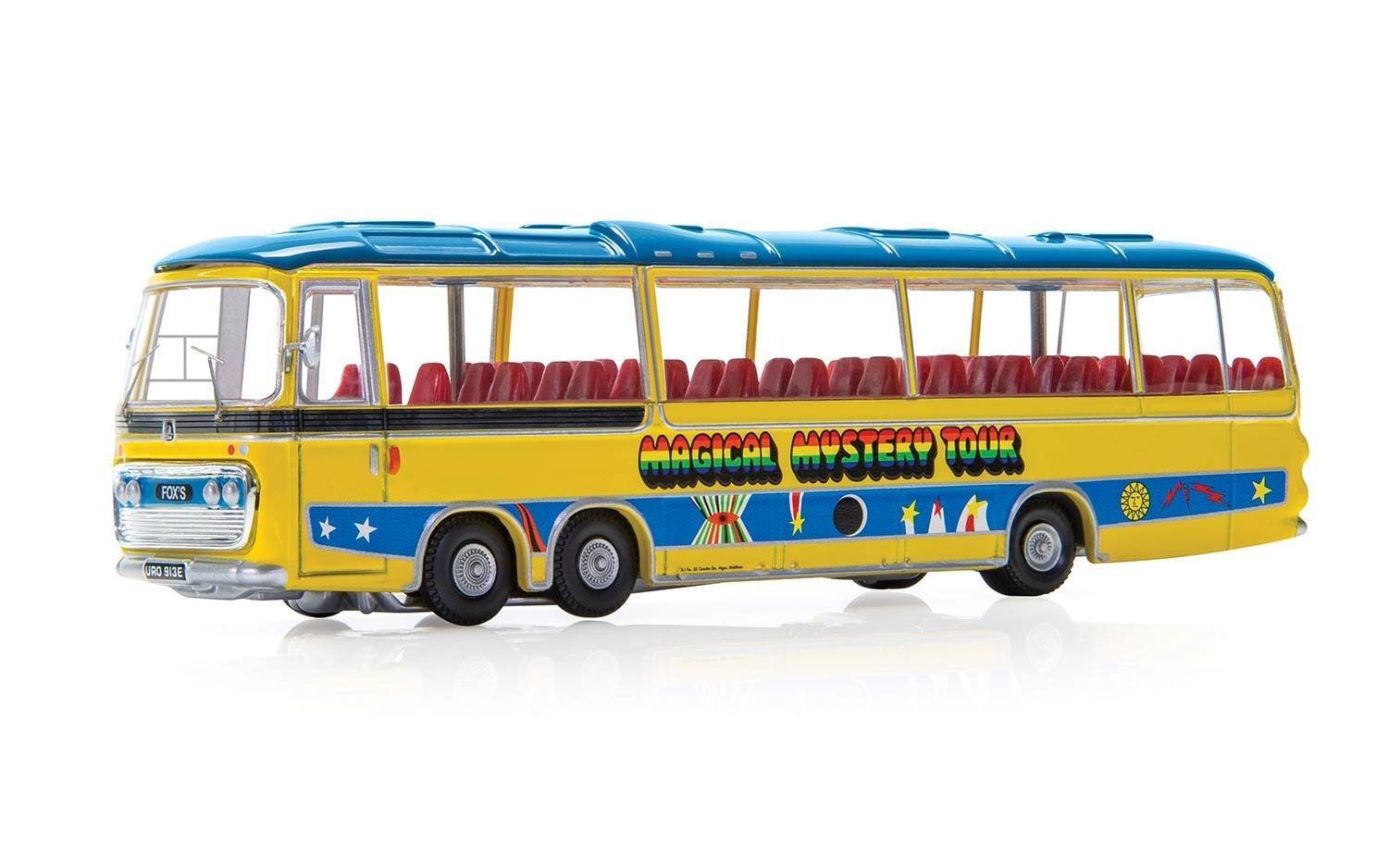 The Beatles 1/76 Magical Mystery Tour Bus mtal