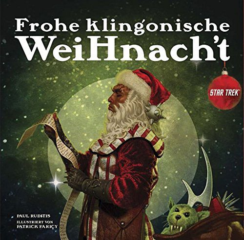Star Trek livre Frohe klingonische Weihnacht *ALLEMAND*