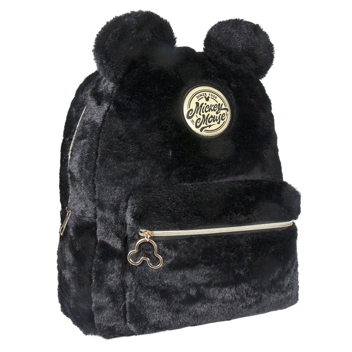 Disney sac  dos peluche Black Collection Mickey 28 x 33 x 12 cm