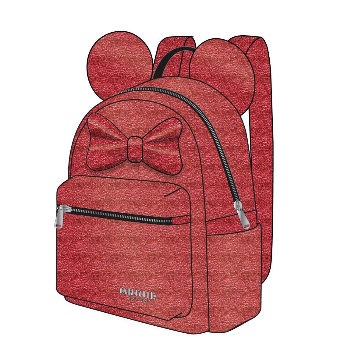 Disney sac  dos Casual Fashion Minnie Mouse Red Bow 22 x 23 x 11 cm