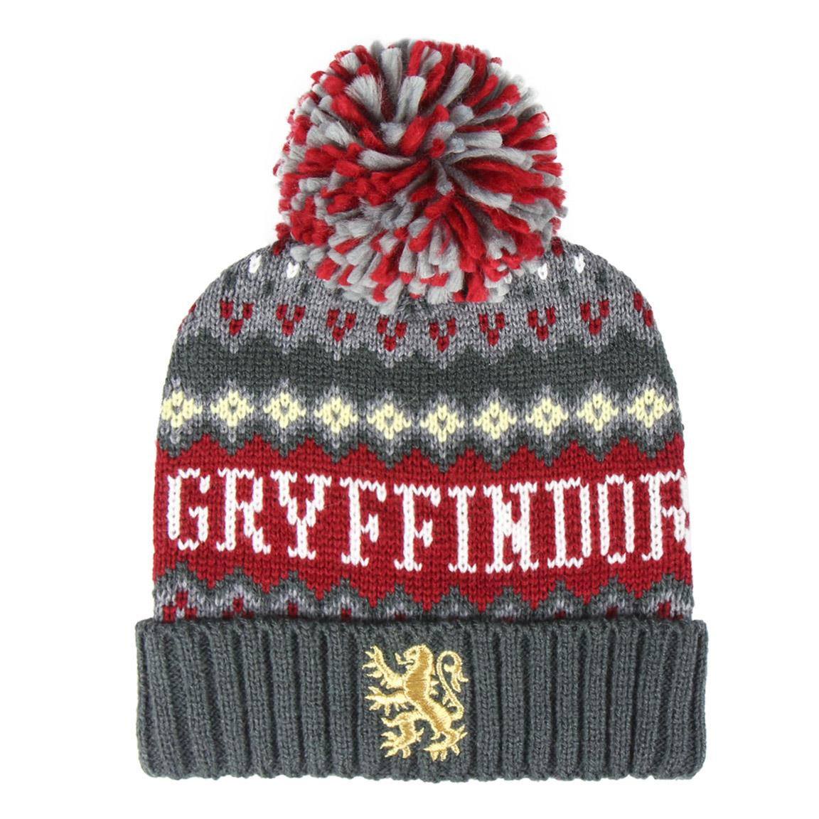Harry Potter bonnet Pompon Gryffindor