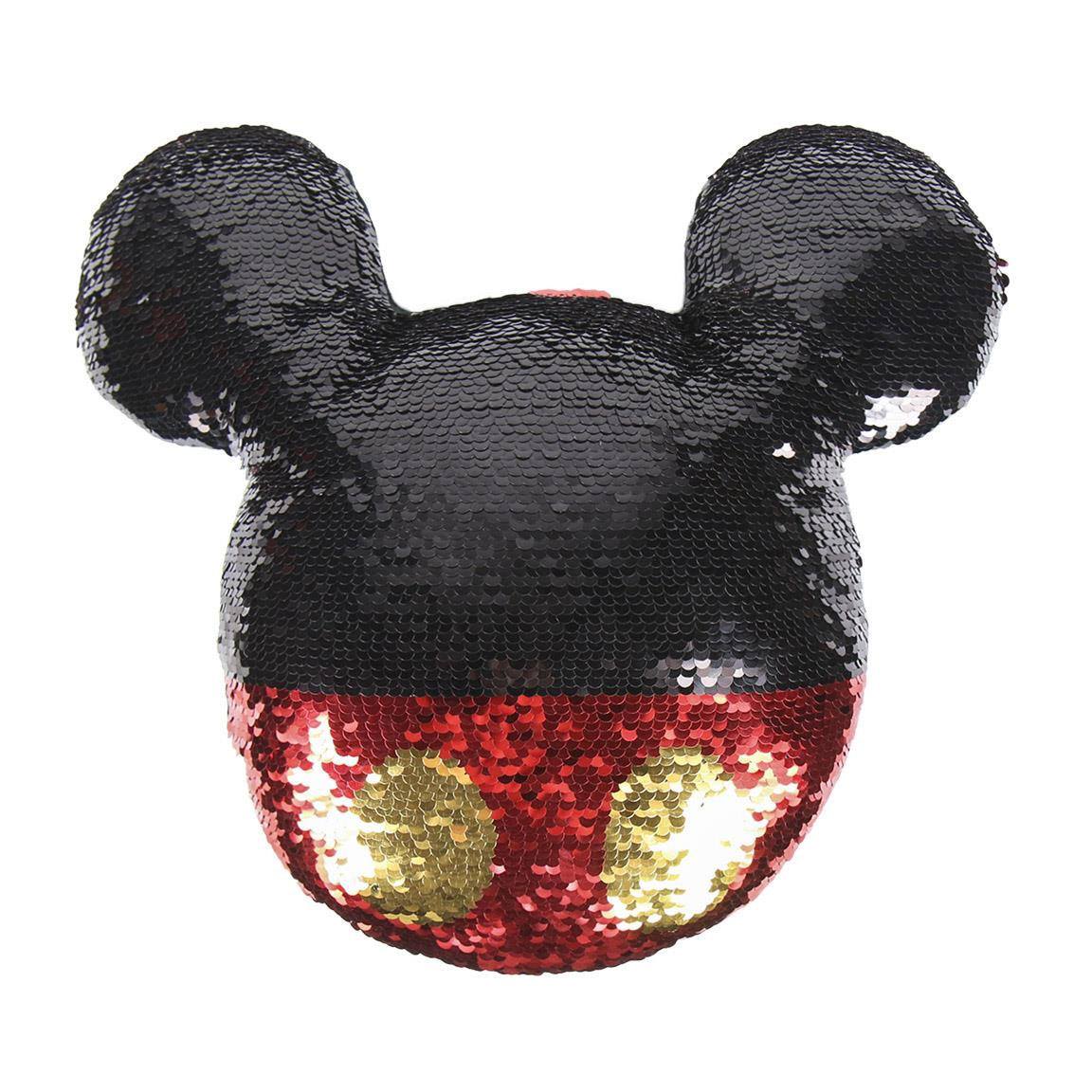 Disney coussin paillettes Mickey 30 x 30 cm