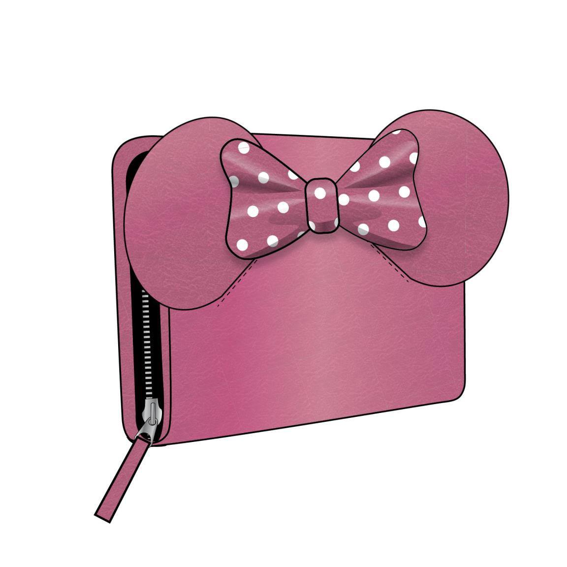 Disney porte-monnaie / tui  cartes de visite Pink Minnie