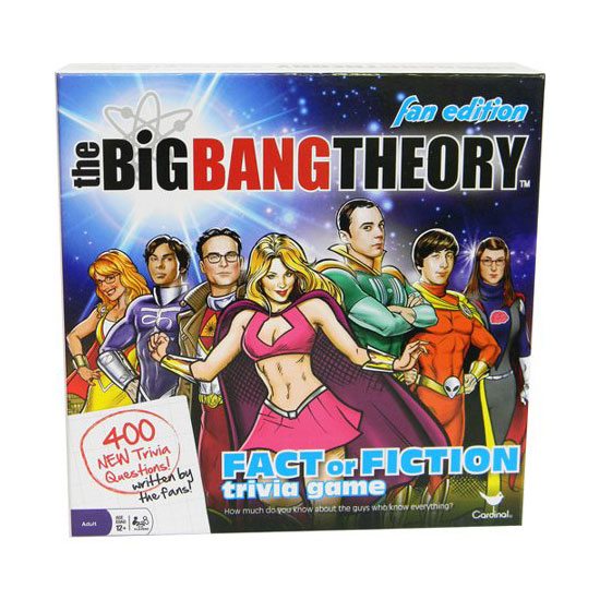 The Big Bang Theory jeu de plateau Trivia Fact or Fiction Fan Edition *ANGLAIS*