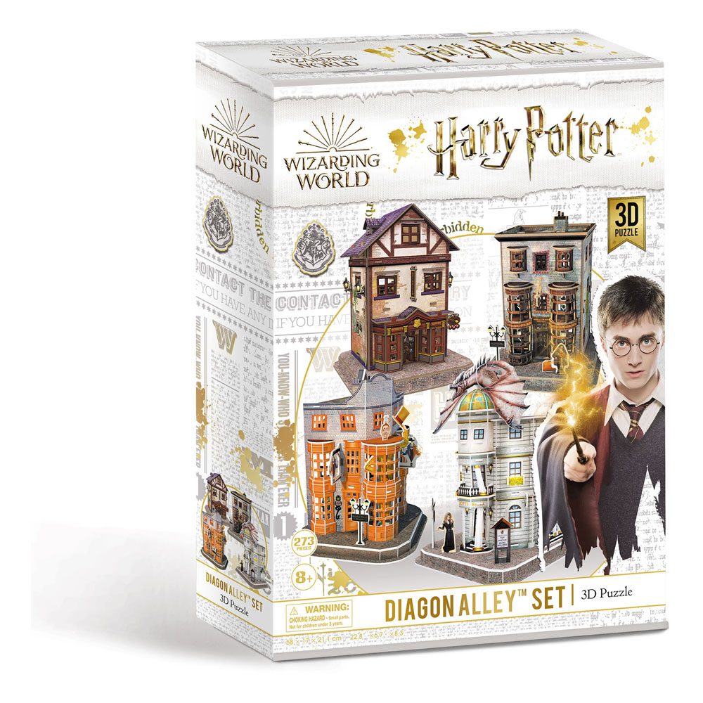 Harry Potter puzzle 3D set Chemin de Traverse (273 pièces)