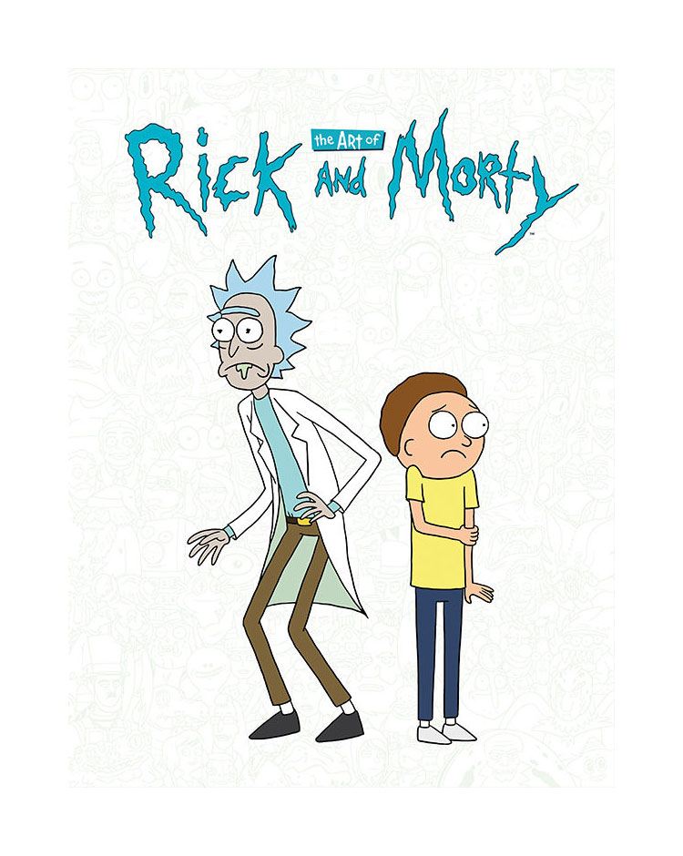 Rick et Morty Art book The Art of Rick and Morty *ANGLAIS*