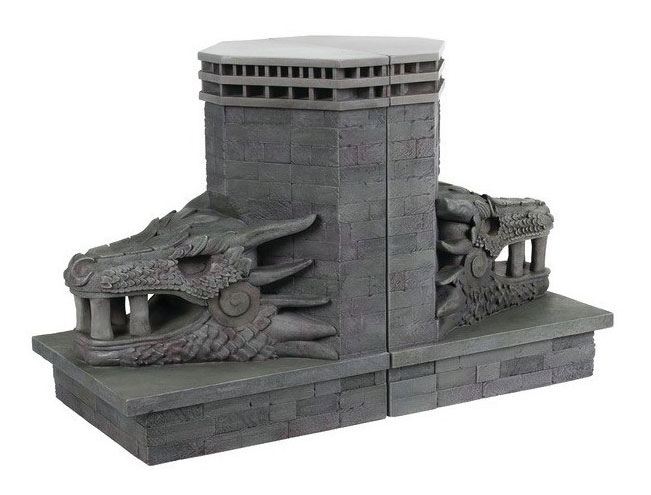 Le Trne de fer serre-livres Dragonstone Gate Dragon 20 cm