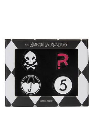 The Umbrella Academy pack 4 pin\'s