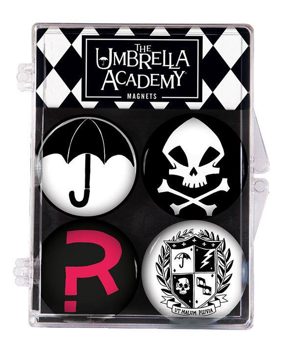 The Umbrella Academy pack 4 aimants