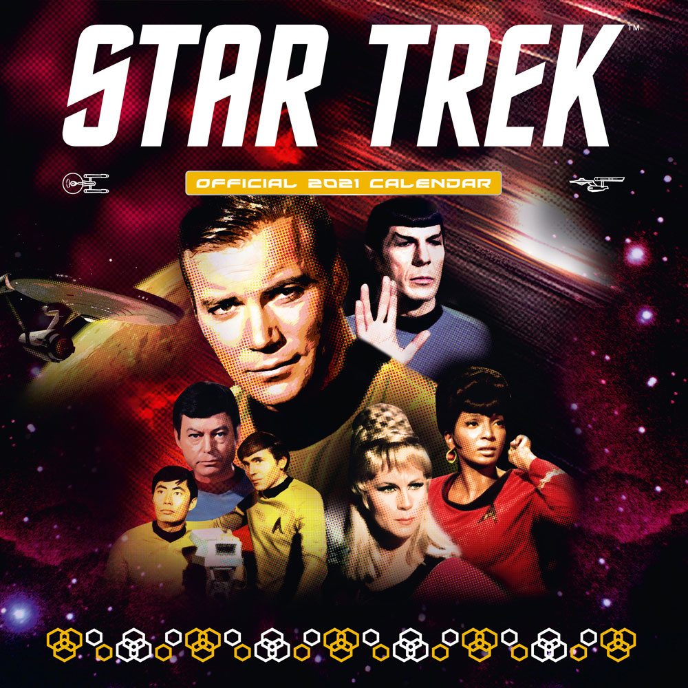 Star Trek TOS calendrier 2021 *ANGLAIS*