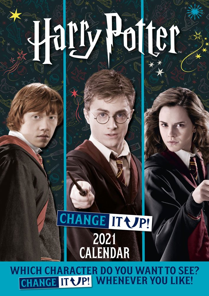 Harry Potter calendrier A3 2021 *ANGLAIS*