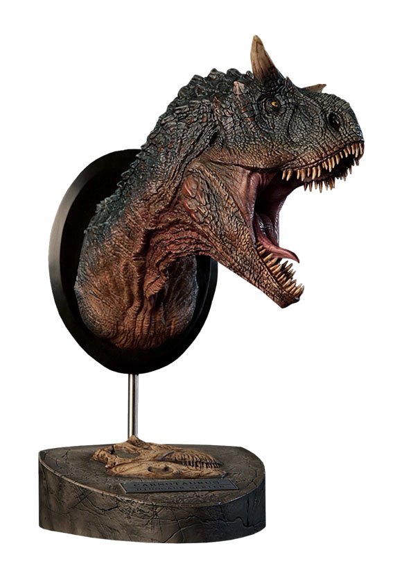 Paleontology World Museum Collection Series buste Carnotaurus Green Ver. 24 cm