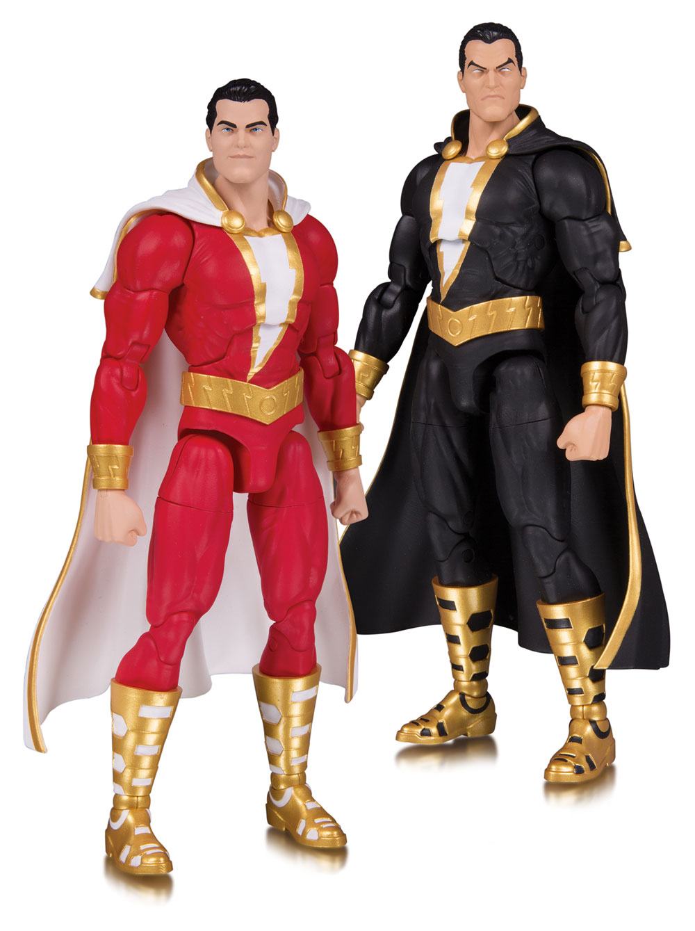 DC Essentials pack 2 figurines Shazam! & Black Adam 18 cm