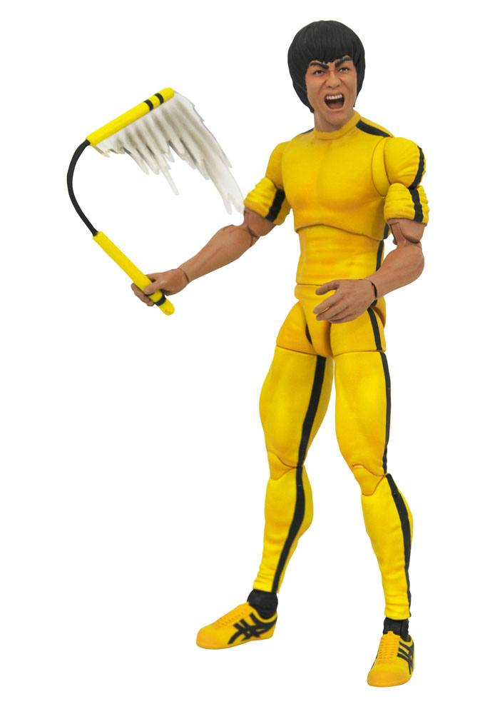 Bruce Lee Select figurine Yellow Jumpsuit 18 cm