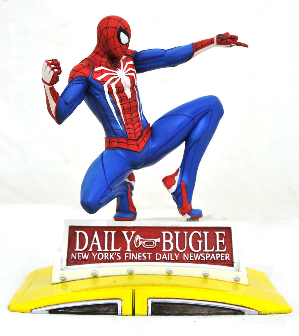 Marvel Gallery diorama PS4 Spider-Man on Taxi 23 cm
