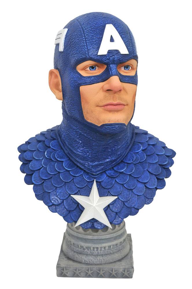 Marvel Comics Legends in 3D buste 1/2 Captain America 25 cm