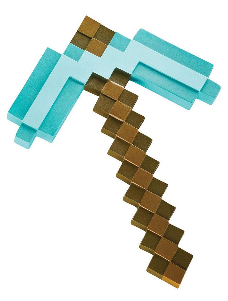 Minecraft rplique plastique Diamond Pickaxe 40 cm