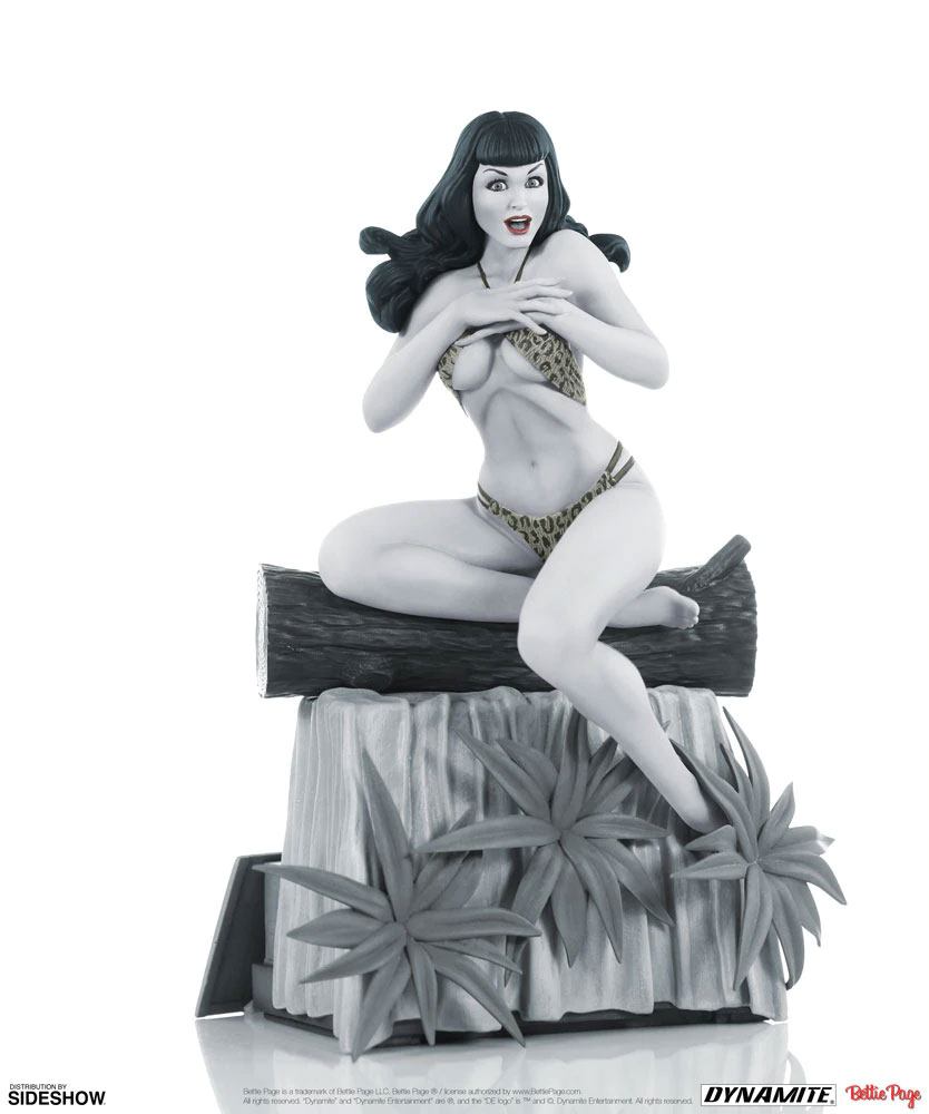 Women of Dynamite statuette Bettie Page (Black & White Edition) 24 cm