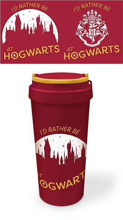 Harry Potter mug de voyage Eco Rather be at Hogwarts