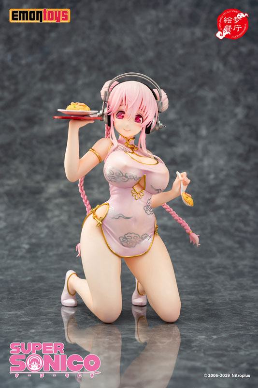 Super Sonico statuette 1/7 Super Sonico Mandarin Dress Ver. 18 cm