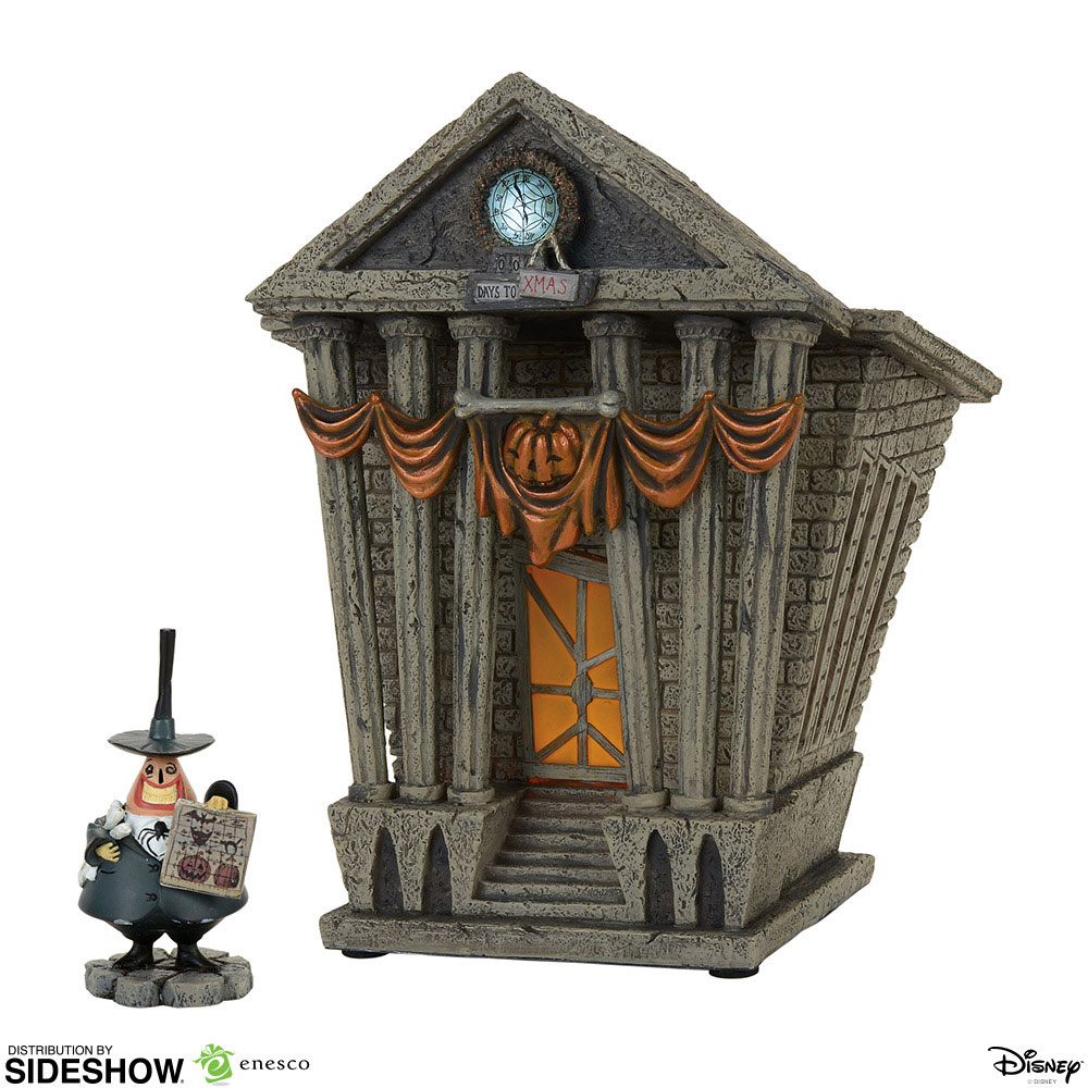L\'trange Nol de monsieur Jack statuette Halloween Town City Hall 22 cm