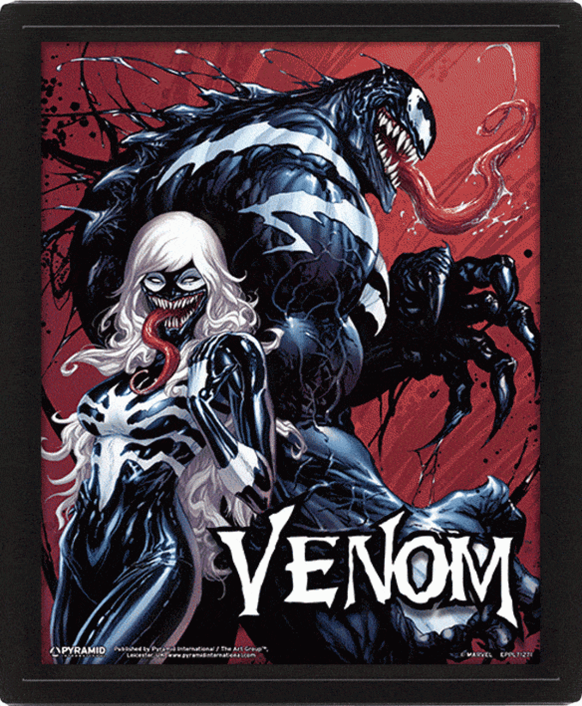 Venom pack posters effet 3D encadr Teeth and Claws 26 x 20 cm (3)