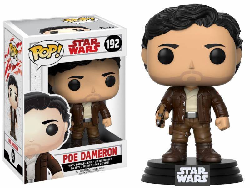 Star Wars Episode VIII POP! Vinyl Bobble Head Poe Dameron 9 cm