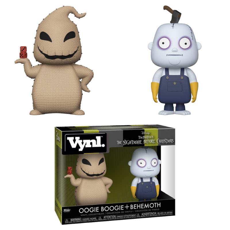 L´étrange Noël de Mr. Jack pack 2 VYNL Vinyl figurines Oogie Boogie & Behemoth 10 cm