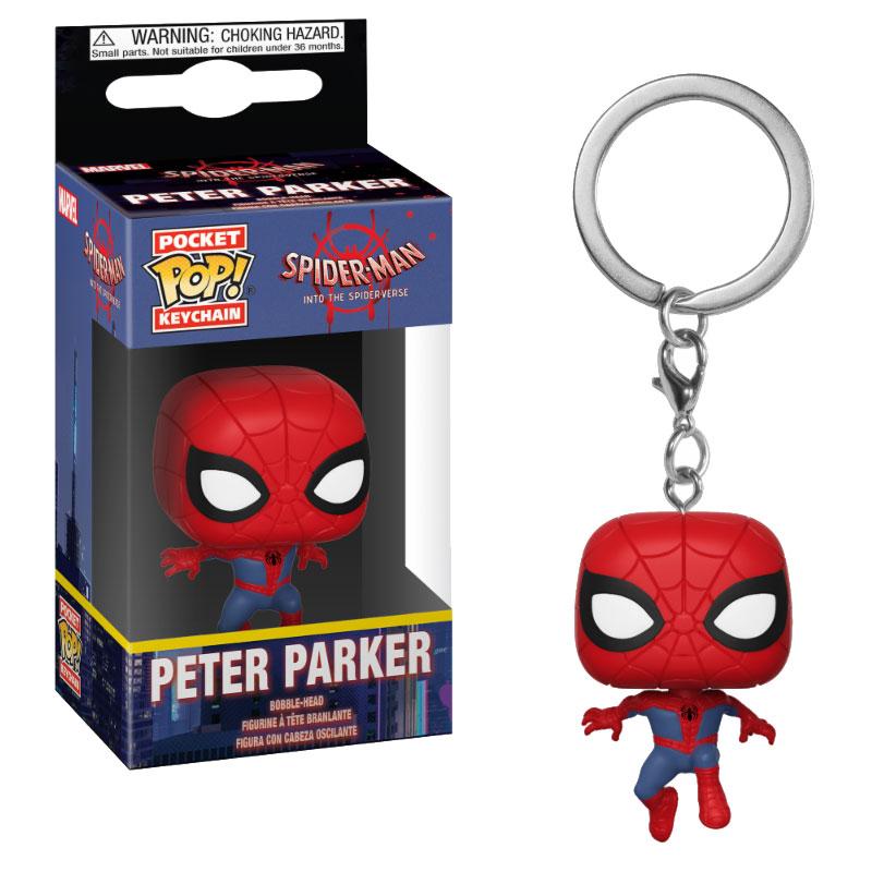 Spider-Man Animated porte-cls Pocket POP! Vinyl Spider-Man 4 cm