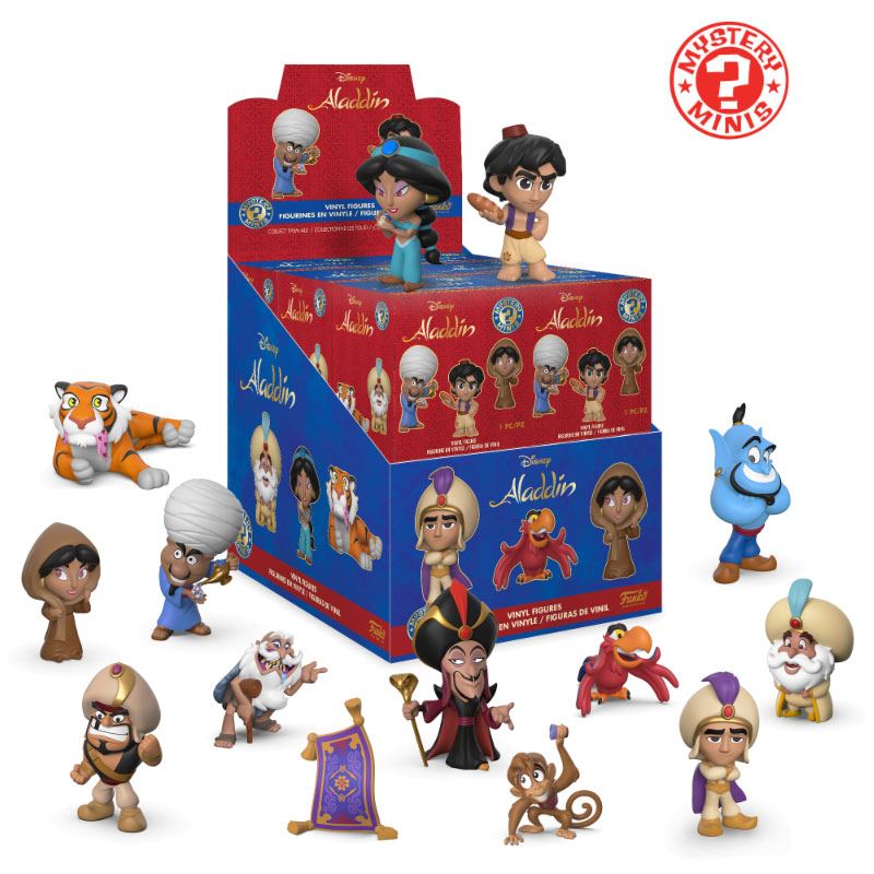 Aladdin prsentoir figurines Mystery Minis 6 cm Classic (12)