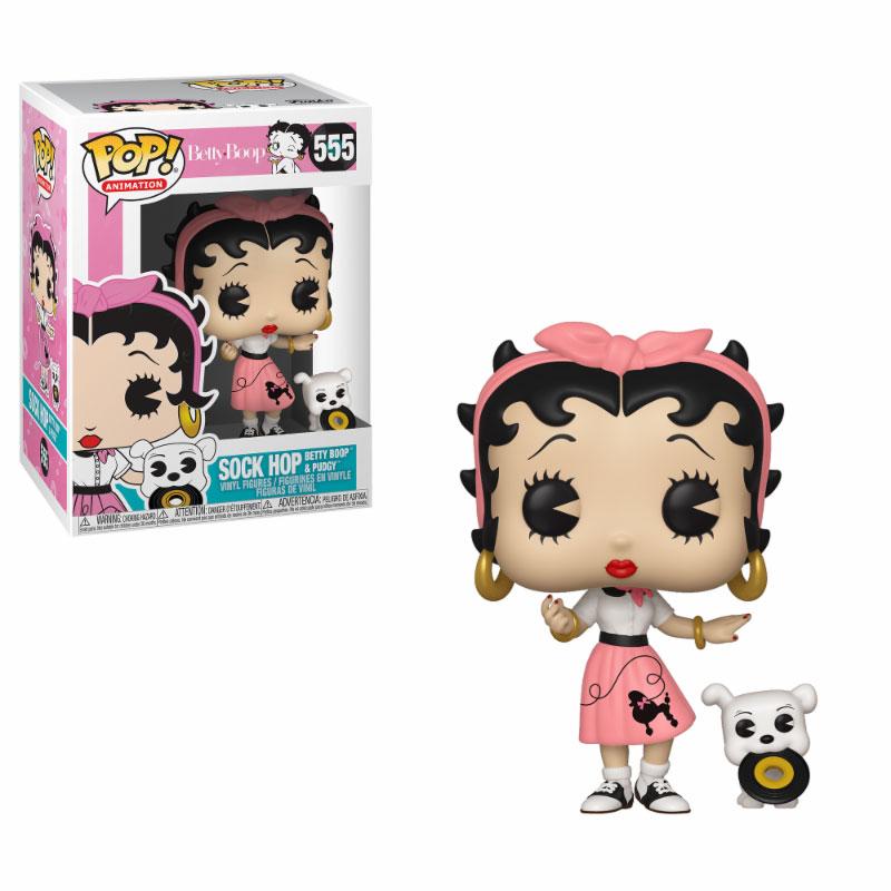 Betty Boop Figurine POP! Animation Vinyl Betty Boop Sock Hop 9 cm