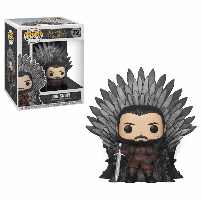 Game of Thrones POP! Deluxe Vinyl figurine Jon Snow on Iron Throne 15 cm