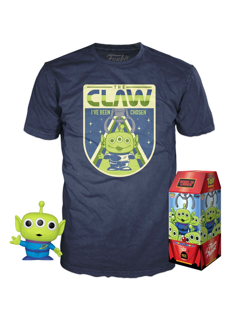 Toy Story POP! & Tee set figurine et T-Shirt The Claw heo Exclusive (XL)