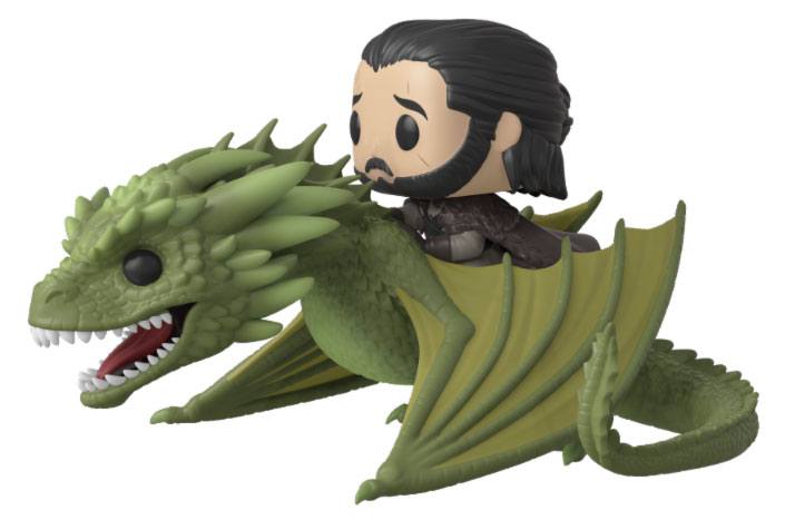 Game of Thrones POP! Rides Vinyl figurine Jon Snow & Rhaegal 18 cm