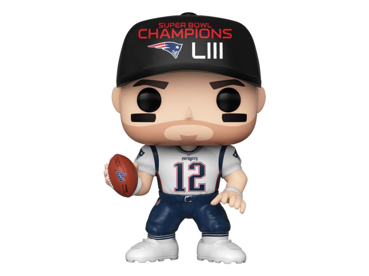 NFL POP! Sports Vinyl figurine Tom Brady (SB Champions LIII) 9 cm