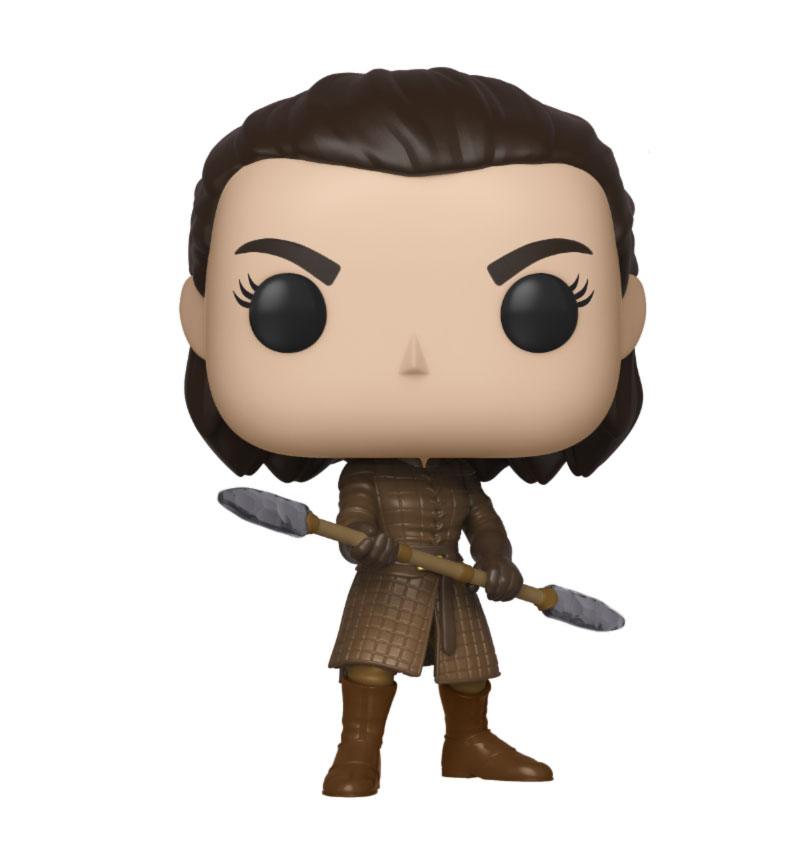 Game of Thrones POP! Television Vinyl figurine Arya w/Two Headed Spear 9 cm