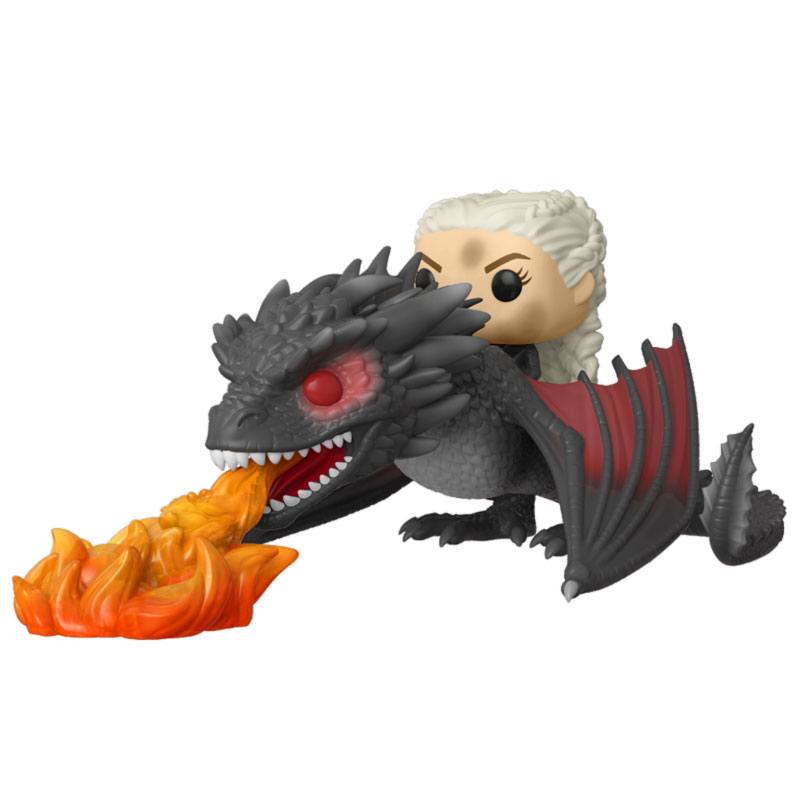 Game of Thrones POP! Rides Vinyl figurine Daenerys on Fiery Drogon 18 cm